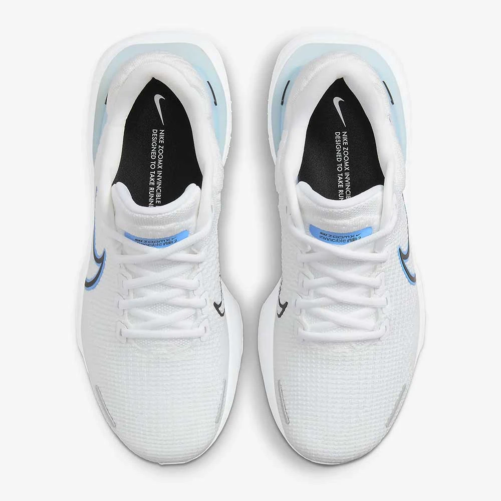 Shoes Men's Nike ZoomX Invincible Flyknit 2 Running Shoe - White/Black/University Blue- Regular (D) 4 Shoes Men's Nike ZoomX Invincible Flyknit 2 Running Shoe - White/Black/University Blue- Regular (D)