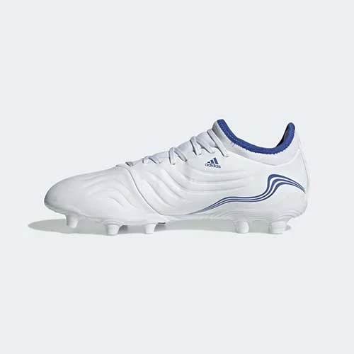 Adidas Men's Copa Sense .3 FG Soccer Shoe - White/Hi Res Blue 6 Adidas Men's Copa Sense .3 FG Soccer Shoe - White/Hi Res Blue