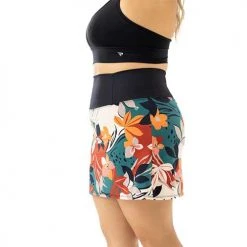 Perspective Fitwear Bottoms Women's Feel The Flow Skort - Hibiscus