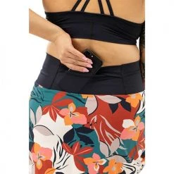Perspective Fitwear Bottoms Women's Feel The Flow Skort - Hibiscus