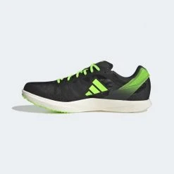 Adidas Unisex AdiZERO Avanti TYO Racing Shoe - Core Black/Beam Yellow/Solar Green Shoes