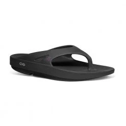 Oofos Men's OOriginal Sandal - Black- Regular (D)