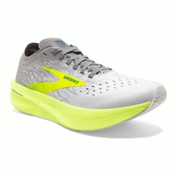 Brooks Unisex Hyperion Elite 2 Running Shoe - White/Silver/Nightlife - Regular (D) 10 Brooks Unisex Hyperion Elite 2 Running Shoe - White/Silver/Nightlife - Regular (D)