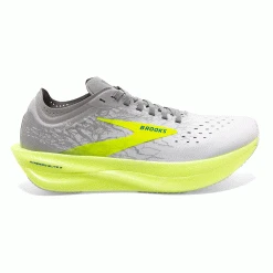 Brooks Unisex Hyperion Elite 2 Running Shoe - White/Silver/Nightlife - Regular (D)