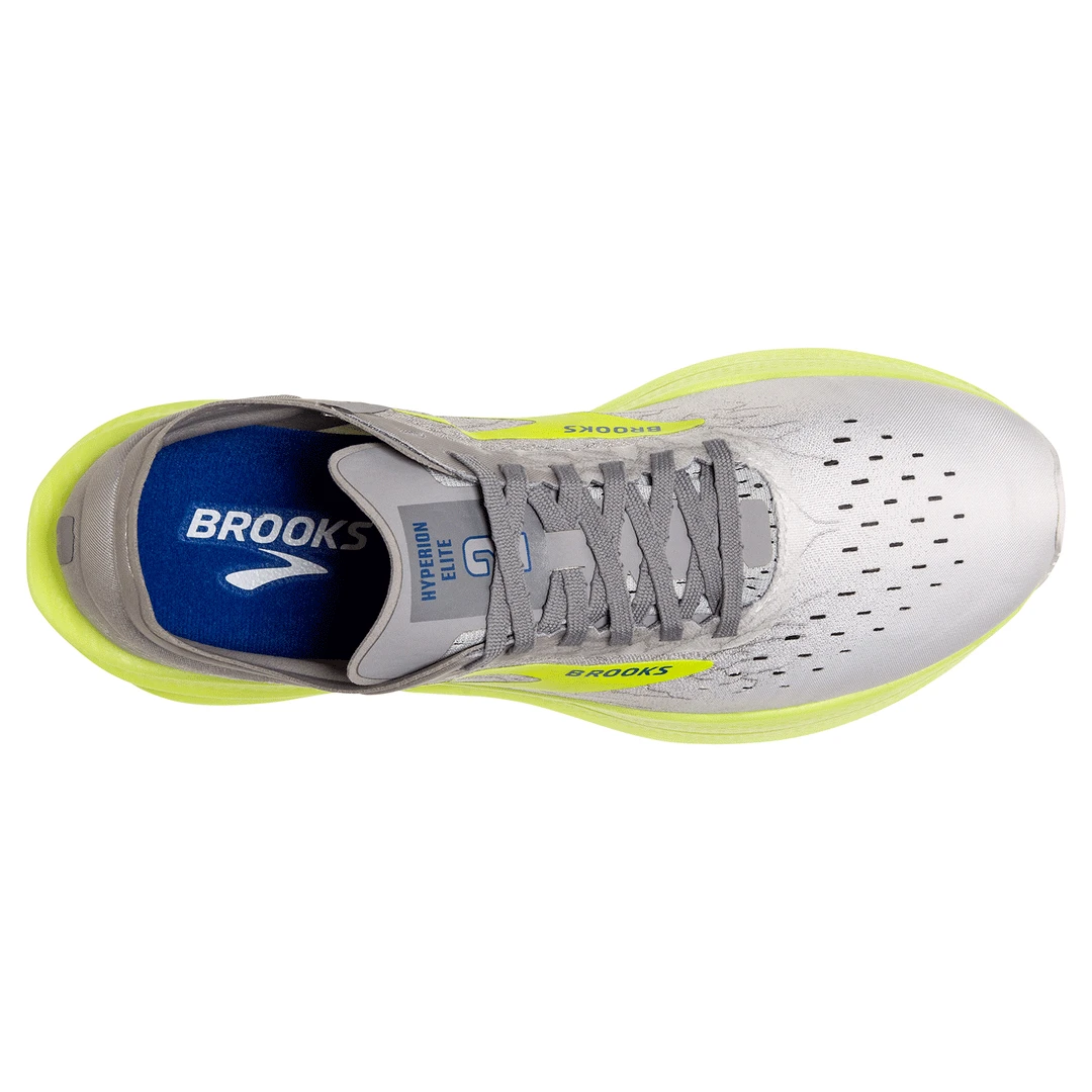 Brooks Unisex Hyperion Elite 2 Running Shoe - White/Silver/Nightlife - Regular (D) 7 Brooks Unisex Hyperion Elite 2 Running Shoe - White/Silver/Nightlife - Regular (D)