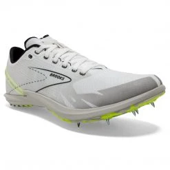 Brooks Unisex Draft XC Spike - White/Black/Nightlife - Regular (D) Shoes