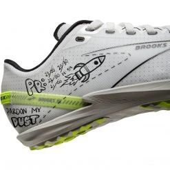 Brooks Unisex Draft XC Spike - White/Black/Nightlife - Regular (D) Shoes