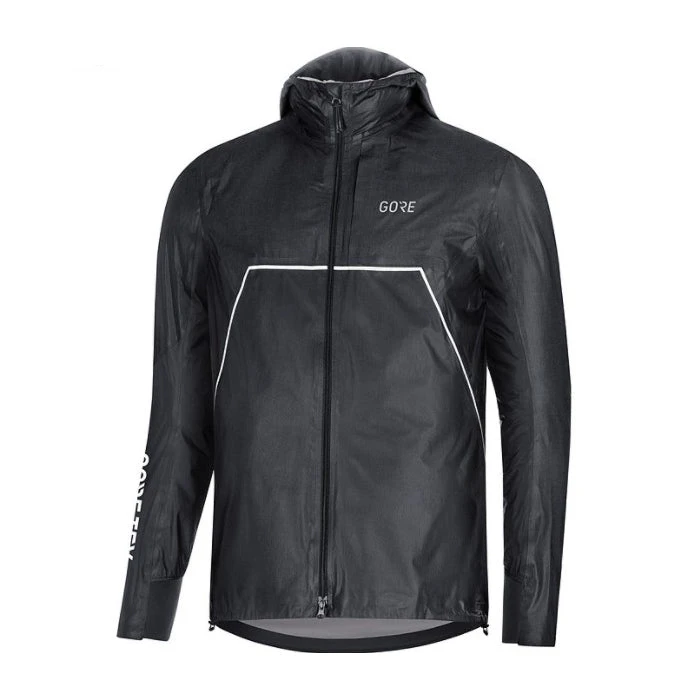 Gore Wear Men's GORE-TEX Shakedry Trail Hooded Jacket - Black 1 Gore Wear Men's GORE-TEX Shakedry Trail Hooded Jacket - Black