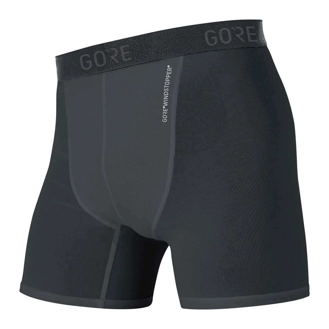 Gore Wear Men's Gore Windstopper Baselayer Boxer Brief - Black 1 Gore Wear Men's Gore Windstopper Baselayer Boxer Brief - Black