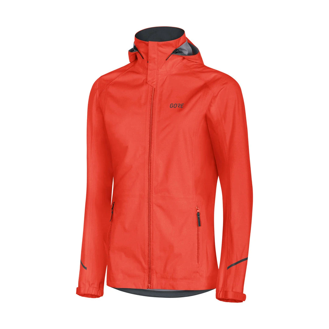 Gore Wear Jackets & Vests Women's R3 Women GORE-TEX Active Hooded Jacket - Fireball 1 Gore Wear Jackets & Vests Women's R3 Women GORE-TEX Active Hooded Jacket - Fireball