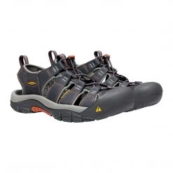 KEEN Men's Newport H2 Sandal - India Ink/Rust - Regular (D) Shoes 8 KEEN Men's Newport H2 Sandal - India Ink/Rust - Regular (D) Shoes