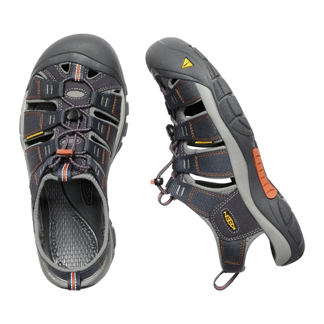 KEEN Men's Newport H2 Sandal - India Ink/Rust - Regular (D) Shoes 5 KEEN Men's Newport H2 Sandal - India Ink/Rust - Regular (D) Shoes