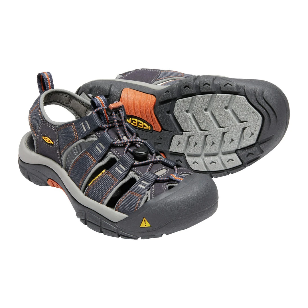 KEEN Men's Newport H2 Sandal - India Ink/Rust - Regular (D) Shoes 4 KEEN Men's Newport H2 Sandal - India Ink/Rust - Regular (D) Shoes
