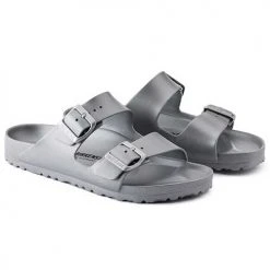 Birkenstock Shoes Arizona EVA - Silver- Medium/Narrow 7 Birkenstock Shoes Arizona EVA - Silver- Medium/Narrow