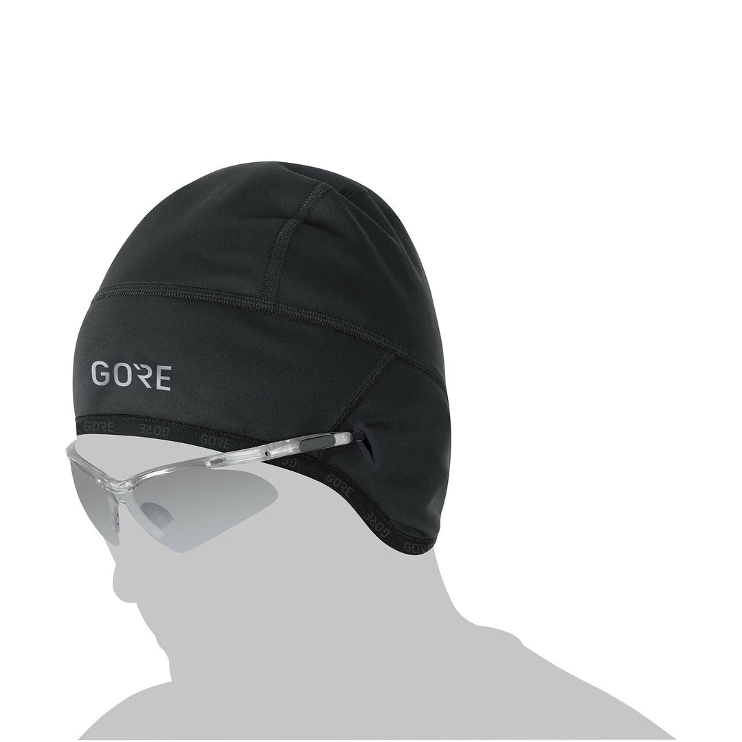 Gore Wear Unisex Windstopper Thermo Beanie - Black Hats 1 Gore Wear Unisex Windstopper Thermo Beanie - Black Hats