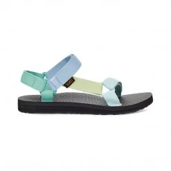 Teva Shoes Women's Original Universal Sandal - Light Green Multi- Regular (B)