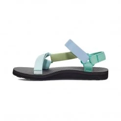 Teva Shoes Women's Original Universal Sandal - Light Green Multi- Regular (B) 9 Teva Shoes Women's Original Universal Sandal - Light Green Multi- Regular (B)