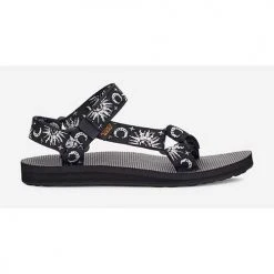 Teva Shoes Women's Original Universal Sandals - Sun And Moon Black/White - Regular (B)