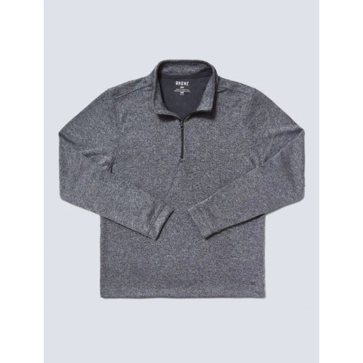 Rhone Apparel Men's Commuter 1/4 Zip Top - Dark Grey Heather 1 Rhone Apparel Men's Commuter 1/4 Zip Top - Dark Grey Heather
