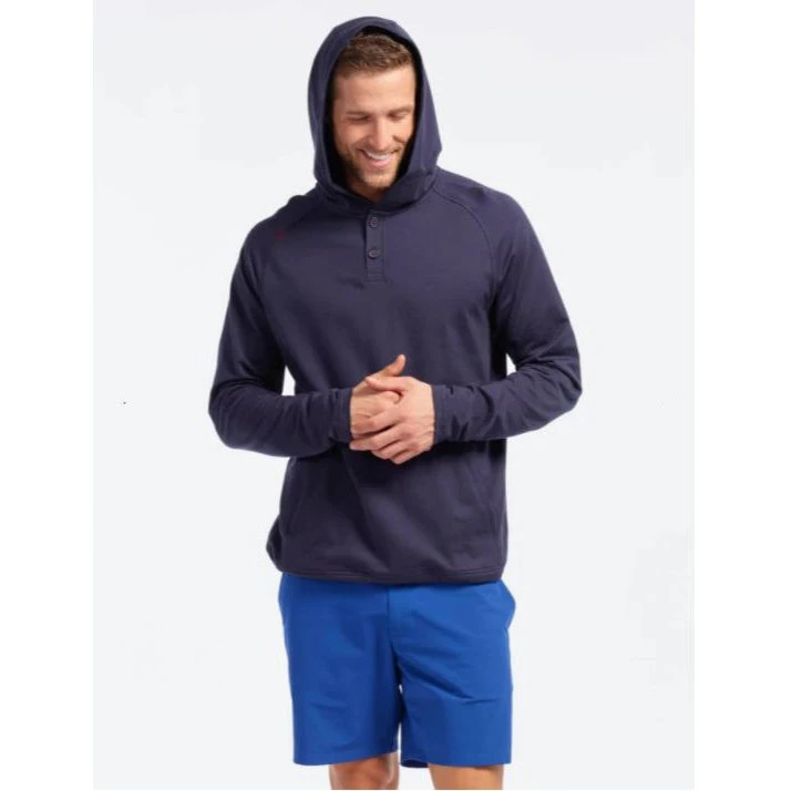 Rhone Apparel Men's Bolinas Beach Poncho - Navy 1 Rhone Apparel Men's Bolinas Beach Poncho - Navy