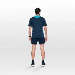 Gore Wear Men's R5 5 Inch Shorts - Orbit Blue