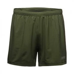 Gore Wear Men's R5 5 Inch Shorts - Utility Green