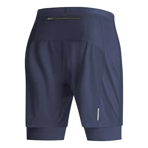 Gore Wear Men's R5 2in1 Shorts - Orbit Blue Bottoms 2 Gore Wear Men's R5 2in1 Shorts - Orbit Blue Bottoms
