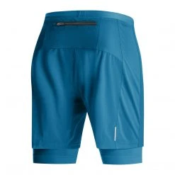 Gore Wear Men's R5 2in1 Shorts - Sphere Blue