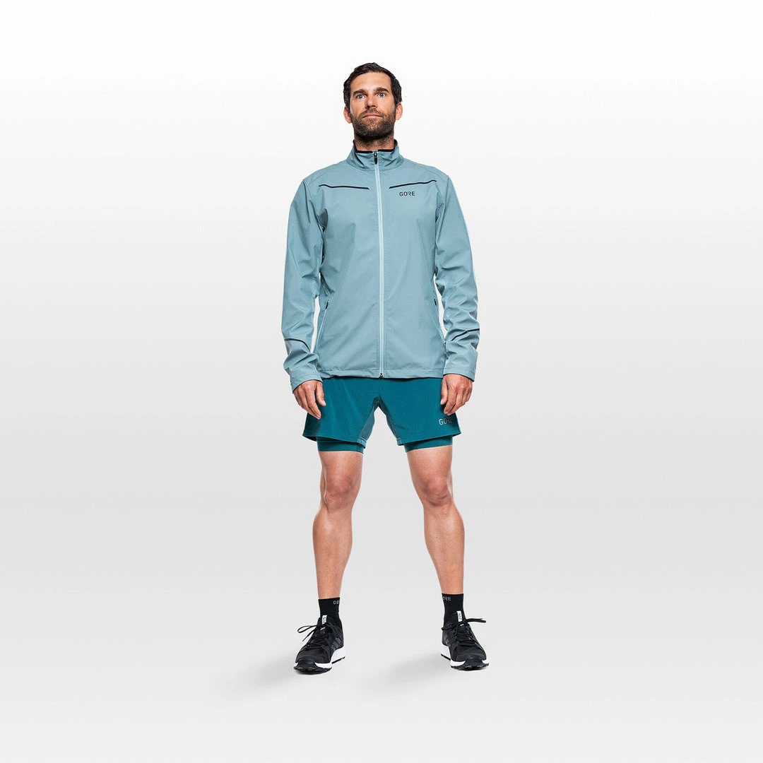 Gore Wear Men's R3 Partial GORE-TEX INFINIUM™ Jacket - Black 5 Gore Wear Men's R3 Partial GORE-TEX INFINIUM™ Jacket - Black