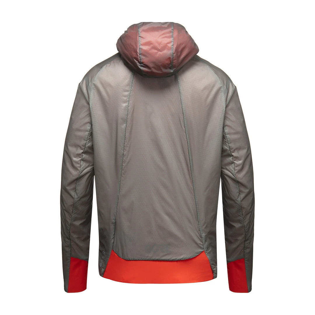 Gore Wear Apparel Men's R5 GORE-TEX INFINIUM™ Insulated Jacket- Lab Gray/Fireball 2 Gore Wear Apparel Men's R5 GORE-TEX INFINIUM™ Insulated Jacket- Lab Gray/Fireball