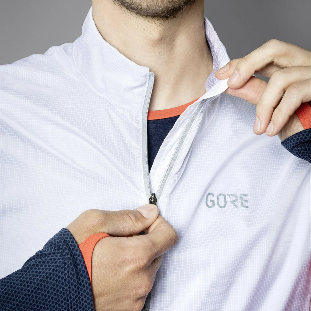 Gore Wear Apparel Men's Drive Vest - White 6 Gore Wear Apparel Men's Drive Vest - White
