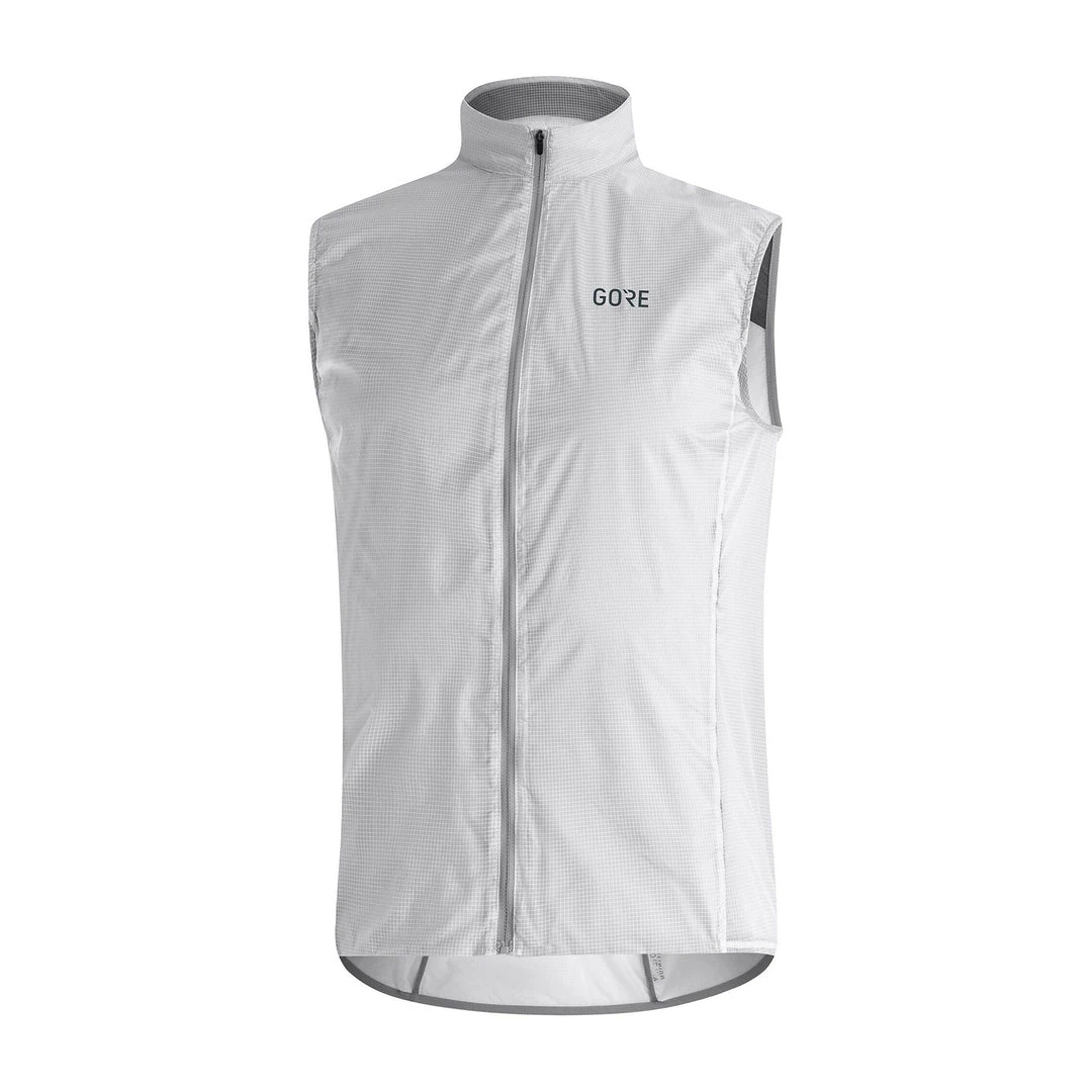 Gore Wear Apparel Men's Drive Vest - White 1 Gore Wear Apparel Men's Drive Vest - White