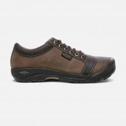 KEEN Men's Austin Casual Shoes - Chocolate Brown- Regular (D)