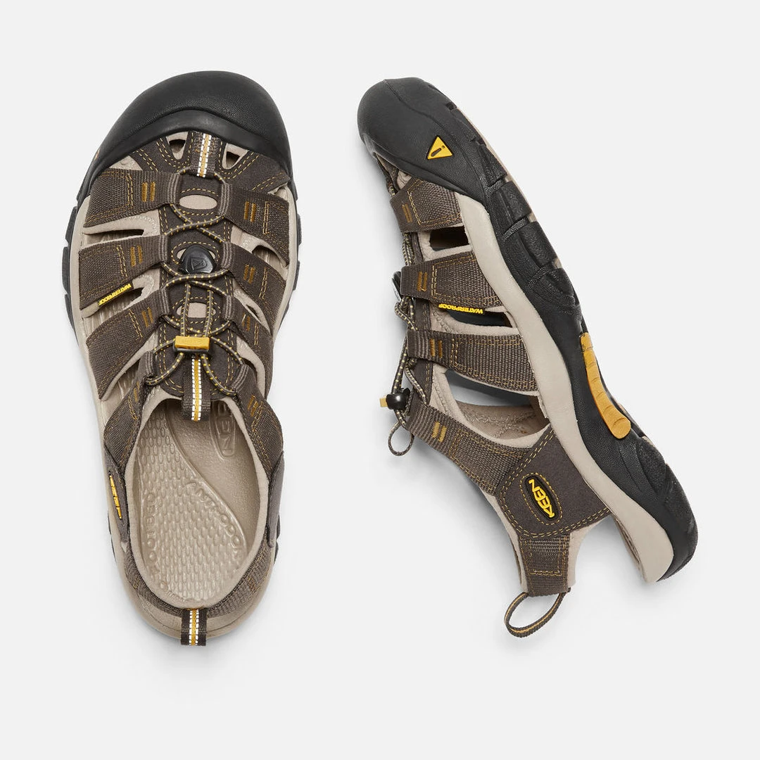 KEEN Men's Newport H2 Sandal - Raven/Aluminum- Regular (D) Shoes 2 KEEN Men's Newport H2 Sandal - Raven/Aluminum- Regular (D) Shoes