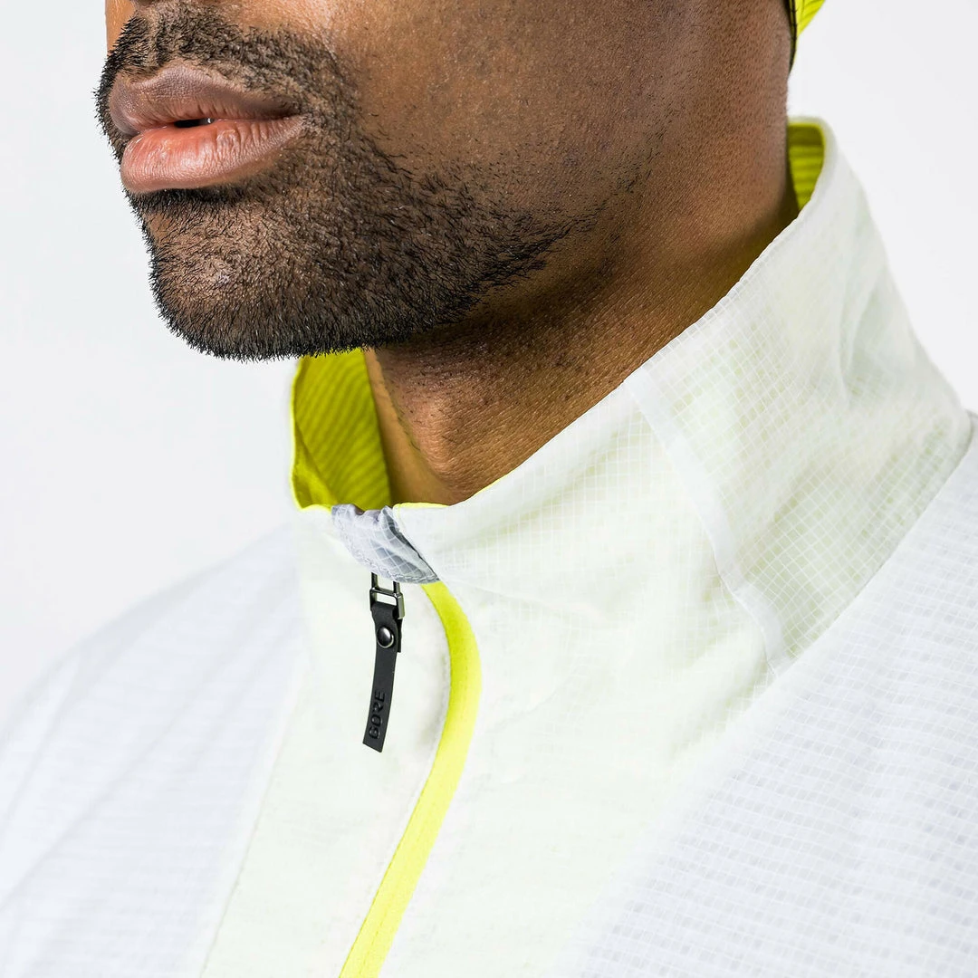 Gore Wear Apparel Men's Drive Jacket - White/Neon Yellow 5 Gore Wear Apparel Men's Drive Jacket - White/Neon Yellow
