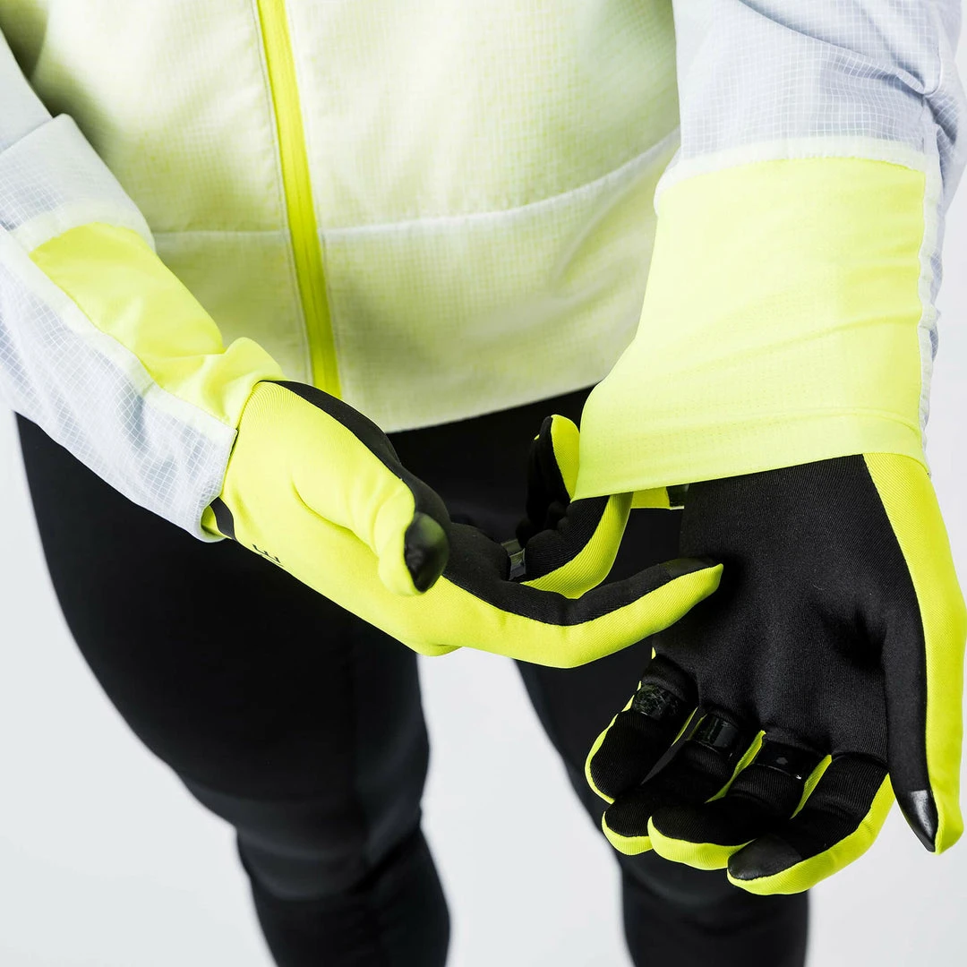 Gore Wear Apparel Men's Drive Jacket - White/Neon Yellow 7 Gore Wear Apparel Men's Drive Jacket - White/Neon Yellow