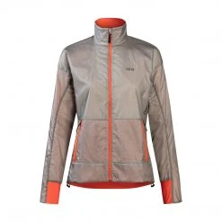 Gore Wear Women's Drive Jacket - Lab Gray/Fireball