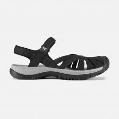 Women's Keen Rose Sandal - Black/Neutral Gray - Regular (B) Shoes