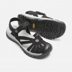 Women's Keen Rose Sandal - Black/Neutral Gray - Regular (B) Shoes