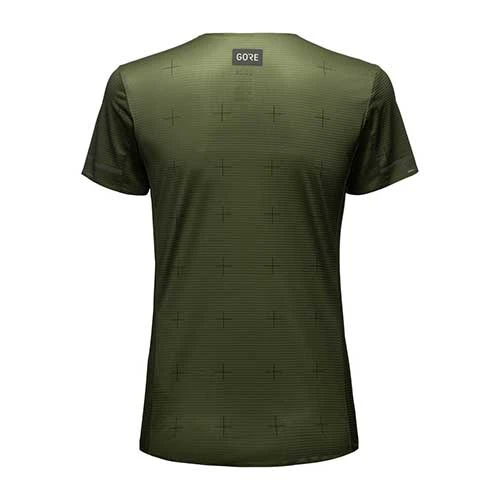 Gore Wear Women's Contest Daily Tee - Utility Green Tops 2 Gore Wear Women's Contest Daily Tee - Utility Green Tops