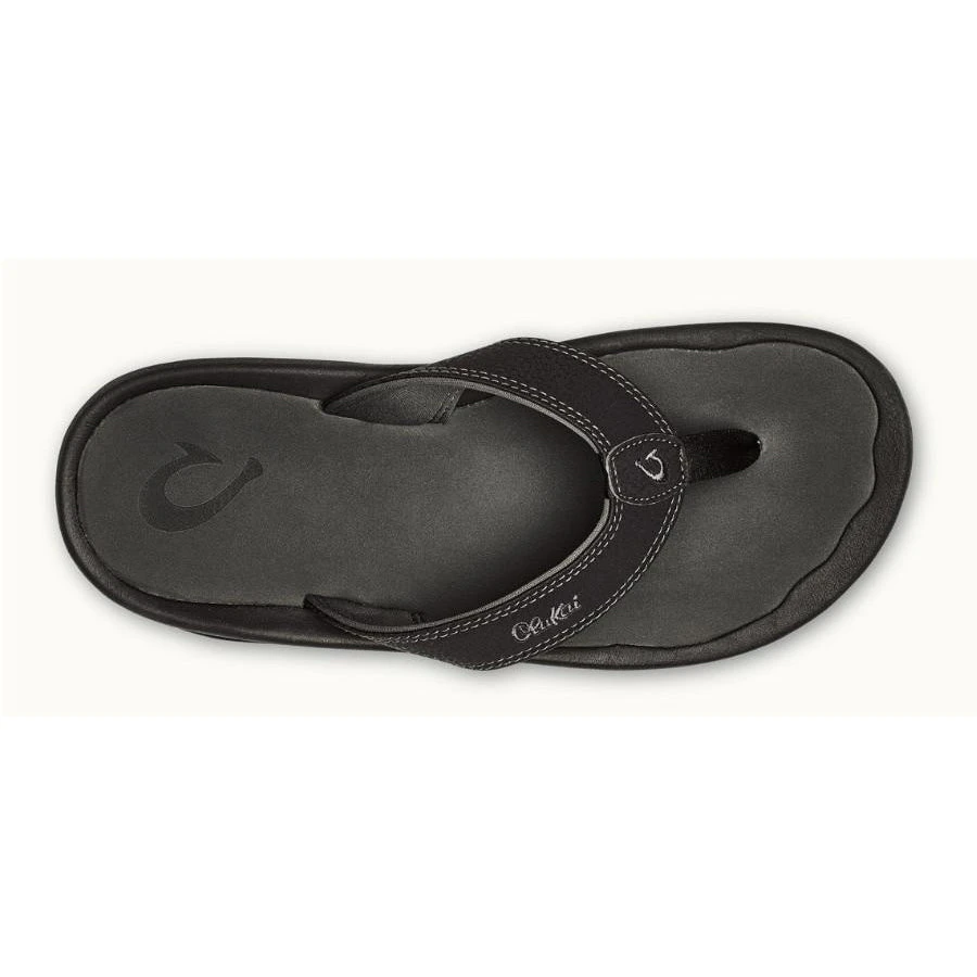 Olukai Men's Ohana Sandal - Black/Dark Shadow- Regular (D) Shoes 2 Olukai Men's Ohana Sandal - Black/Dark Shadow- Regular (D) Shoes