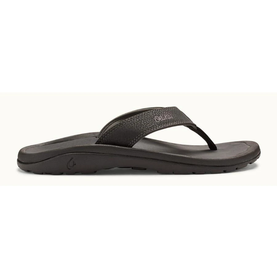 Olukai Men's Ohana Sandal - Black/Dark Shadow- Regular (D) Shoes 1 Olukai Men's Ohana Sandal - Black/Dark Shadow- Regular (D) Shoes