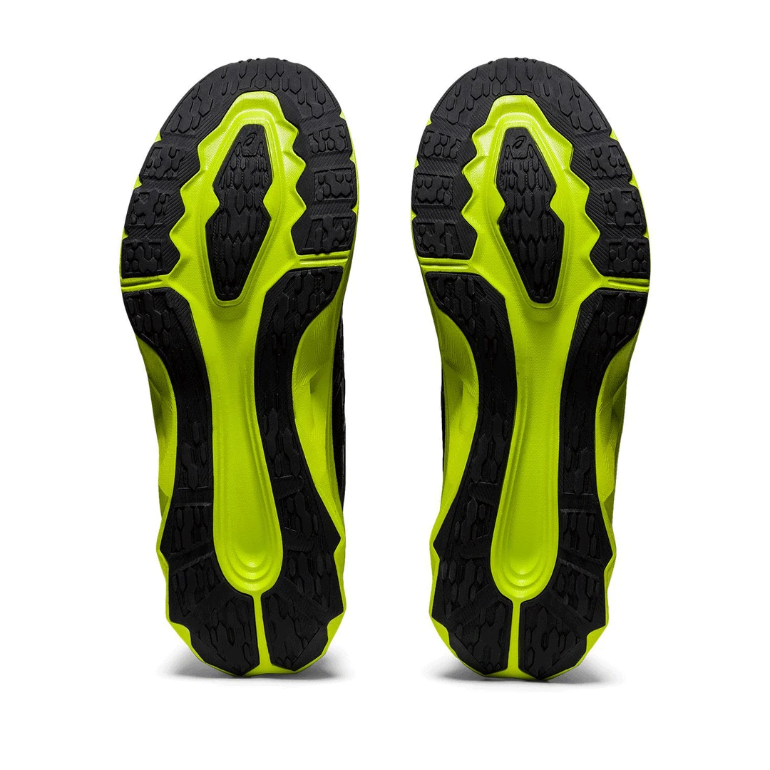 Asics Men's Novablast Running Shoe - Black/Lime Zest - Regular (D) Shoes 6 Asics Men's Novablast Running Shoe - Black/Lime Zest - Regular (D) Shoes