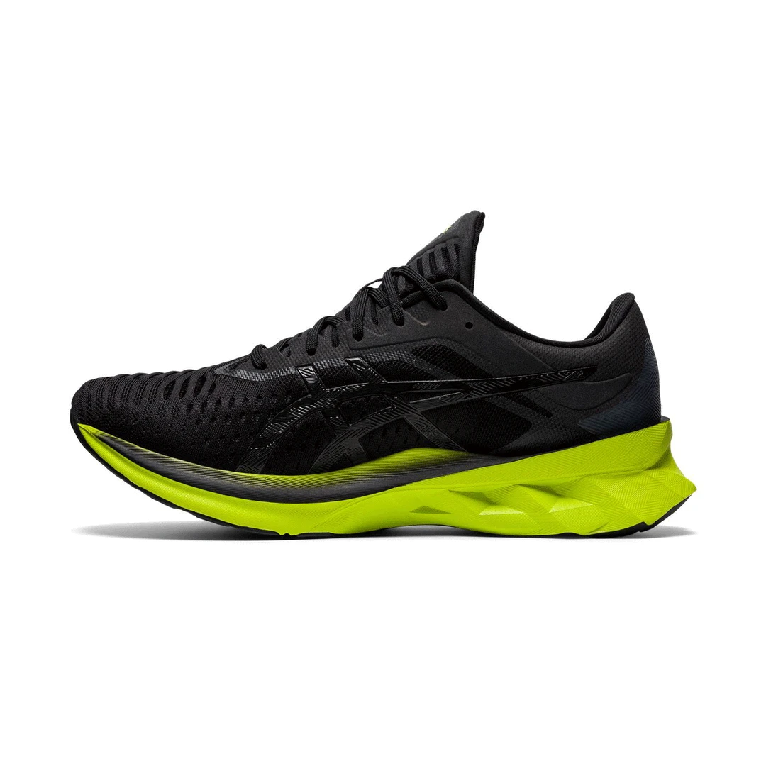 Asics Men's Novablast Running Shoe - Black/Lime Zest - Regular (D) Shoes 2 Asics Men's Novablast Running Shoe - Black/Lime Zest - Regular (D) Shoes