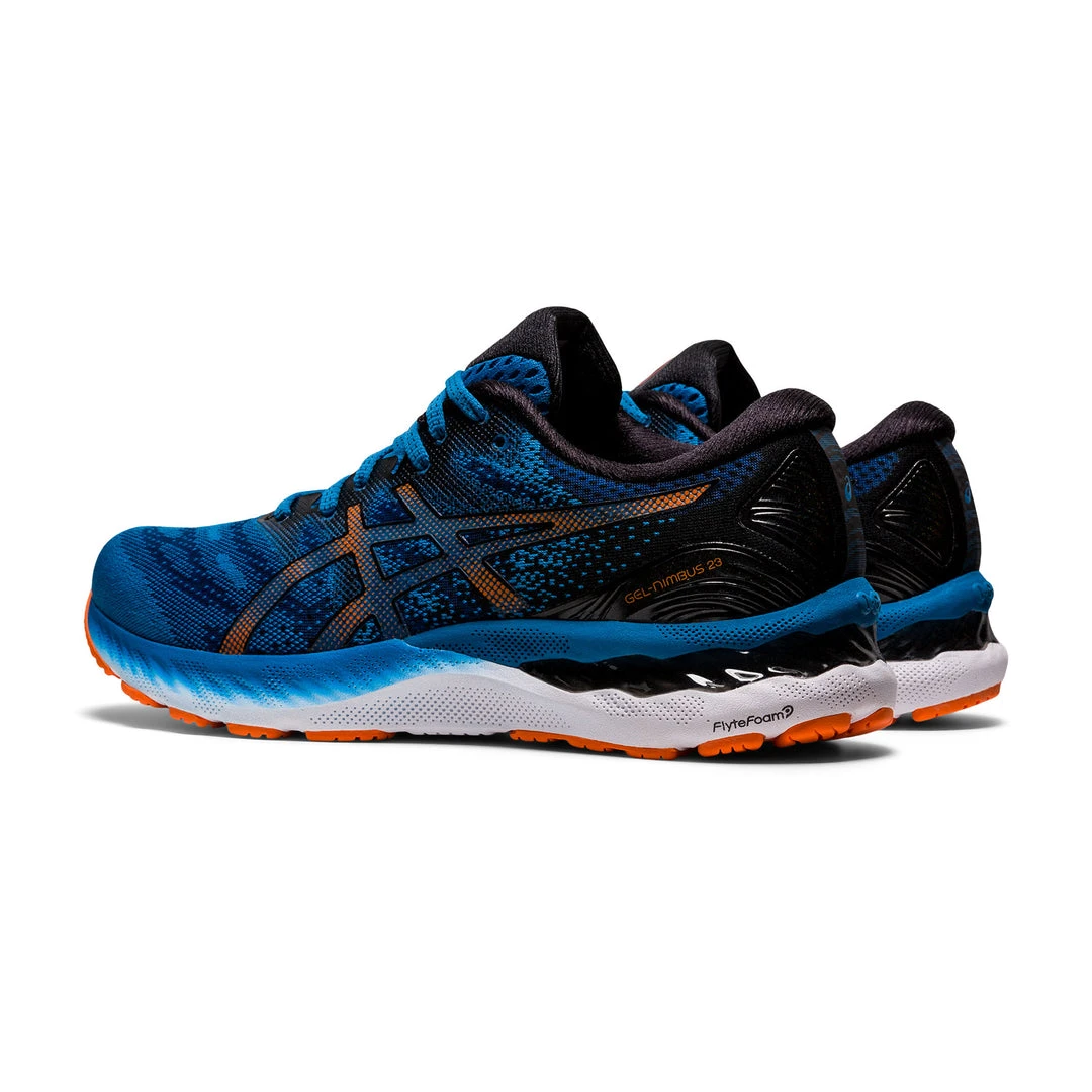 Asics Shoes Men's Gel-Nimbus 23 Running Shoe - Reborn Blue/Black - Regular (D) 4 Asics Shoes Men's Gel-Nimbus 23 Running Shoe - Reborn Blue/Black - Regular (D)