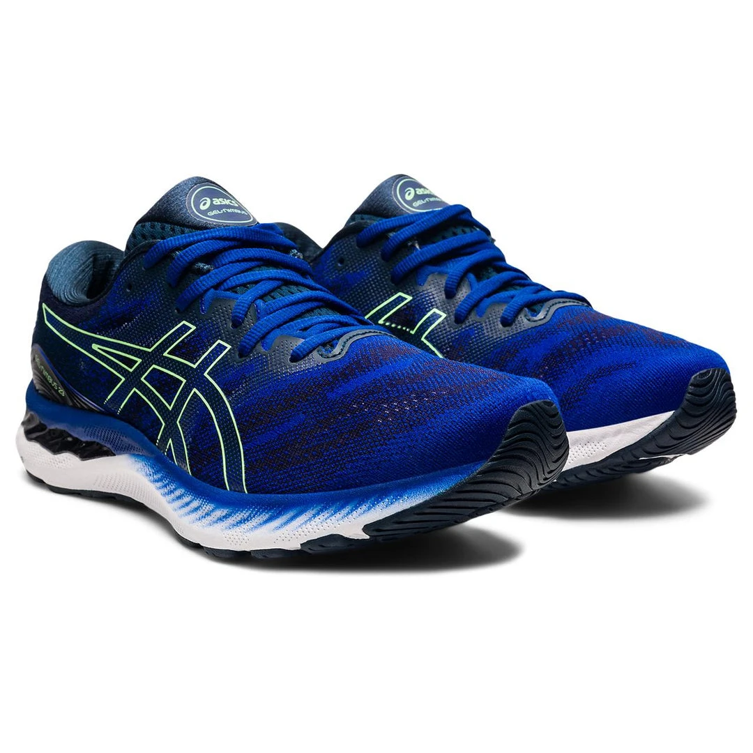 Asics Men's Gel-Nimbus 23 Running Shoe - Monaco Blue/Bright Lime - Regular (D) 4 Asics Men's Gel-Nimbus 23 Running Shoe - Monaco Blue/Bright Lime - Regular (D)