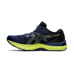 Asics Men's Gel-Nimbus 23 Running Shoe - Thunder Blue/Glow Yellow - Regular (D)