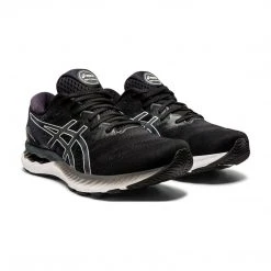 Asics Men's Gel-Nimbus 23 Running Shoe - Black/White - Extra Wide (4E) Shoes 9 Asics Men's Gel-Nimbus 23 Running Shoe - Black/White - Extra Wide (4E) Shoes