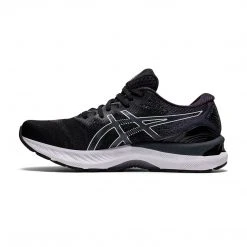 Asics Men's Gel-Nimbus 23 Running Shoe - Black/White - Extra Wide (4E) Shoes