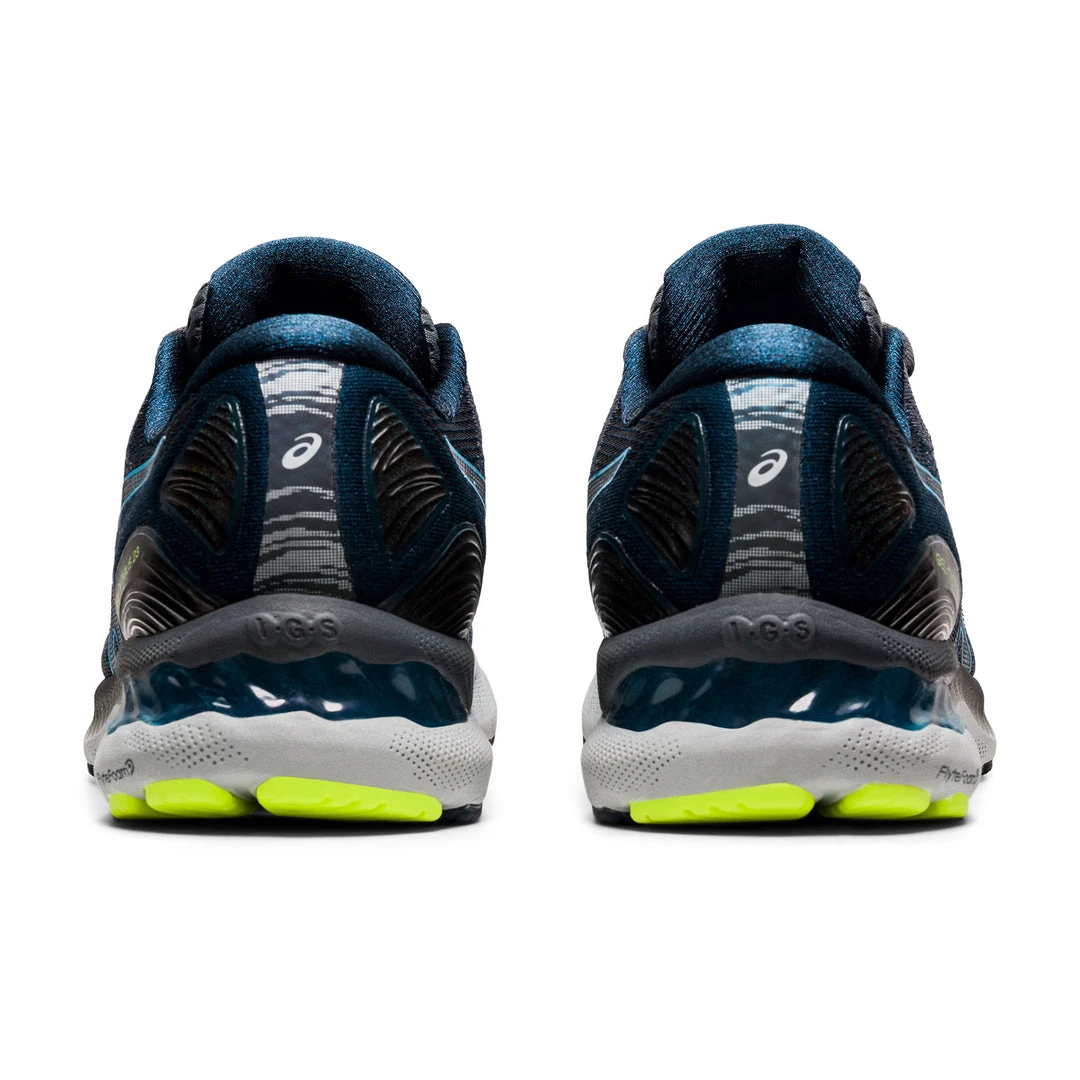 Asics Men's Gel-Nimbus 23 Running Shoe - Carrier Grey/Digital Aqua - Regular (D) Shoes 5 Asics Men's Gel-Nimbus 23 Running Shoe - Carrier Grey/Digital Aqua - Regular (D) Shoes